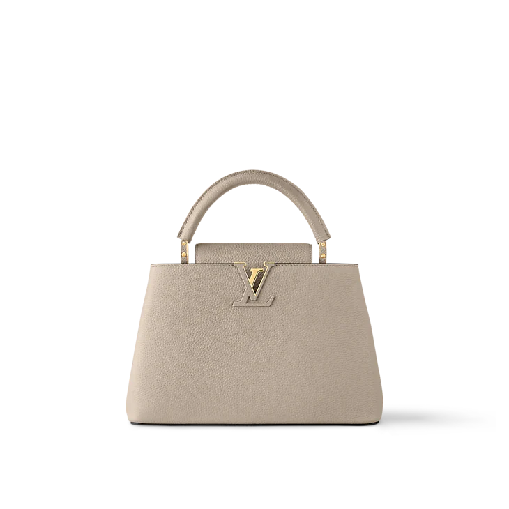 LV Sac Capucines BB En cuir