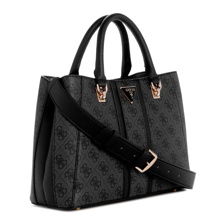 GÛESS Sac cartable gris à motifs pour femme