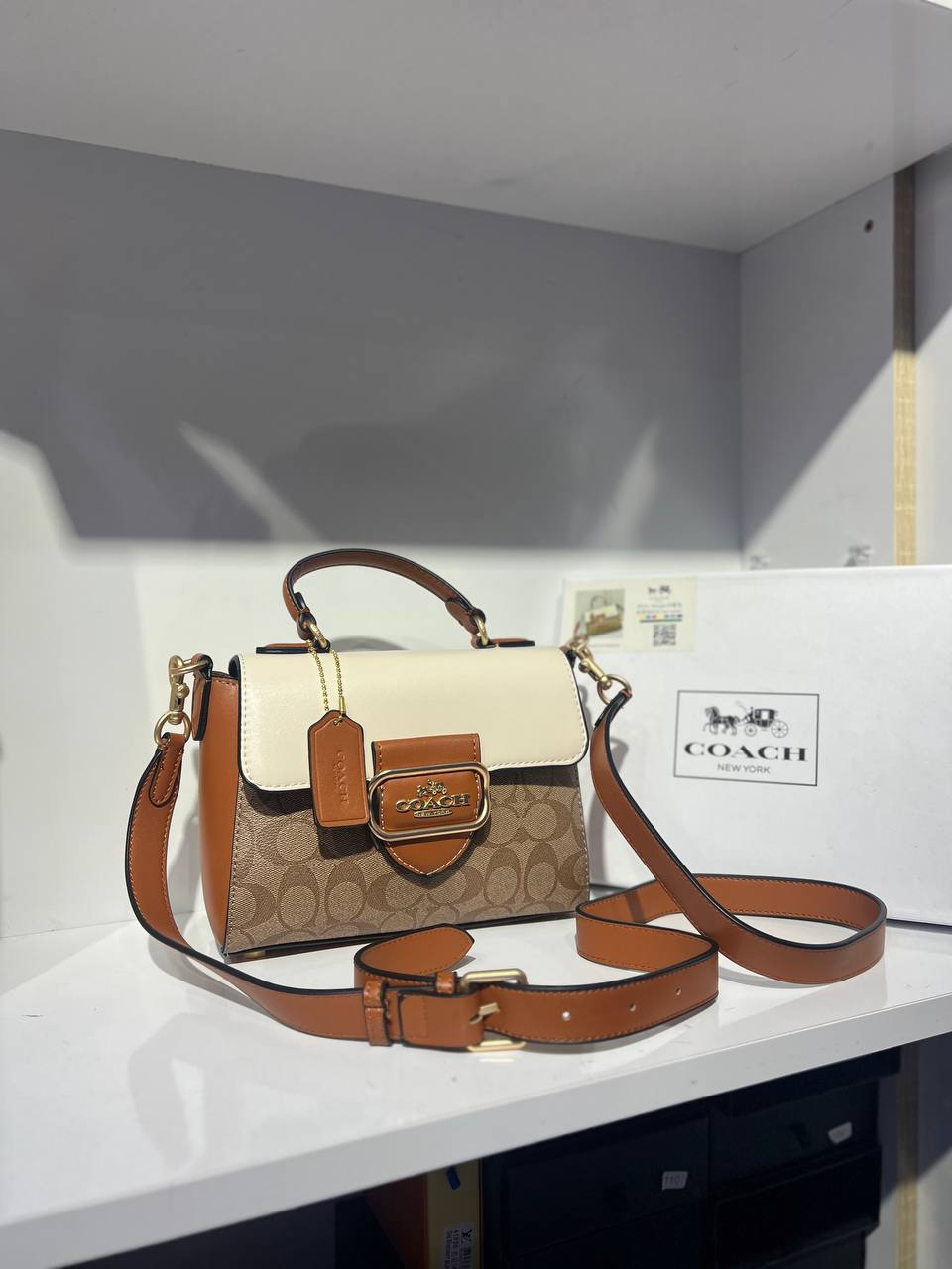 CO@CH
Sac à Main Femme CO@CH Morgan Top Handle in Blocked