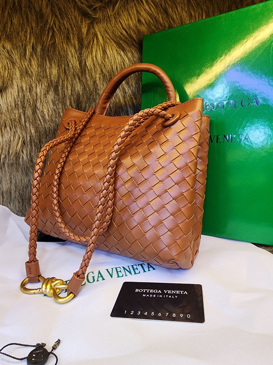 Bôttëga Vênëta Sac bandoulière tissé Lizzy