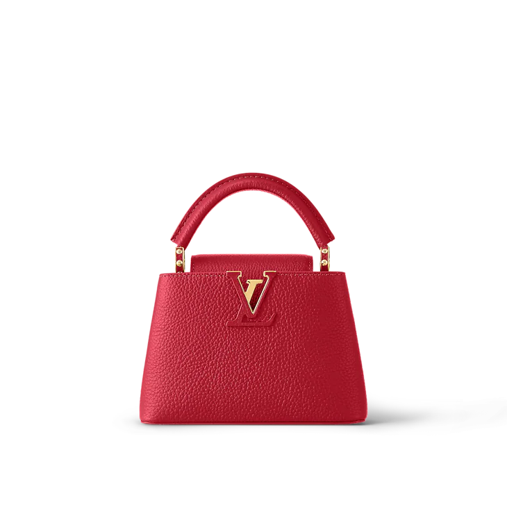 LV Capucines Mini En cuir