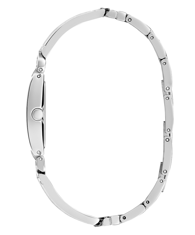 GUESS Ladies Silver Tone Analog Watch