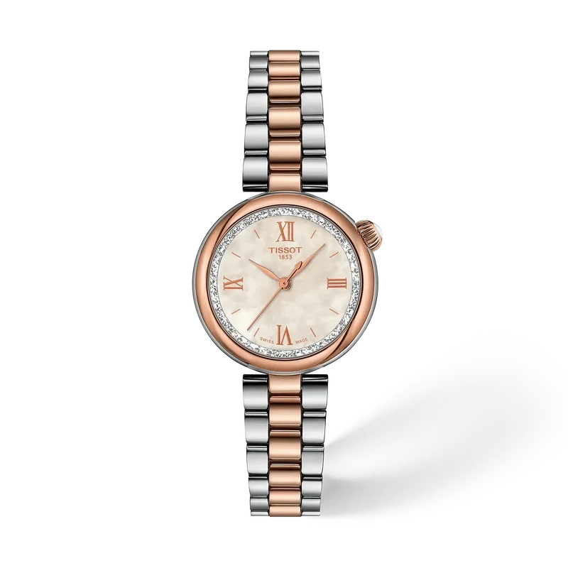 Montre Tissot Desir Quartz Cadran Nacre blanche
