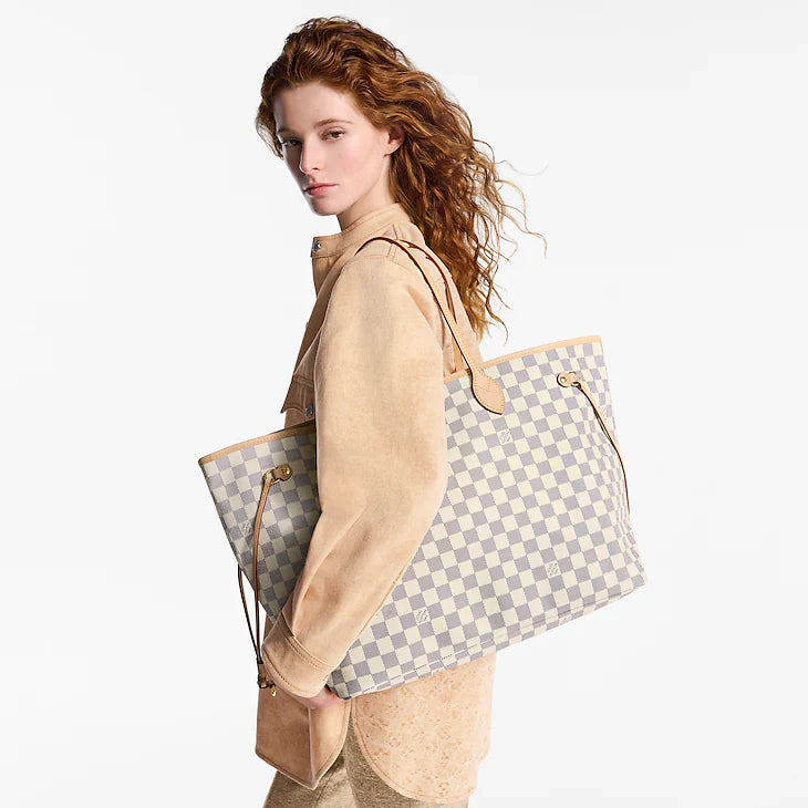 LV Sac Neverfull GM En cuir