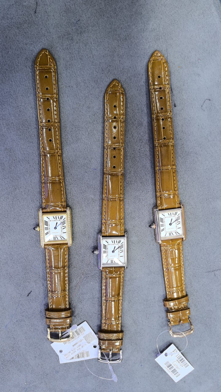 C@rtier Tank Must – Silver ceinture Brun