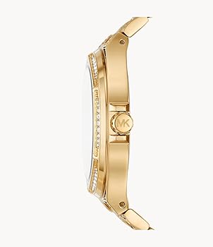 Michael Kors
Montre Lennox surdimensionnée dorée à pavé et à imprimé animalier