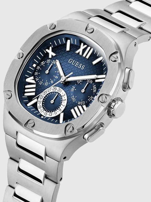 GÛESS Mens Gunmetal Multi-function Watch