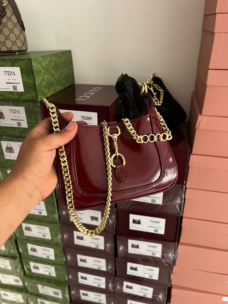 Sac GG Jackie Notte mini format