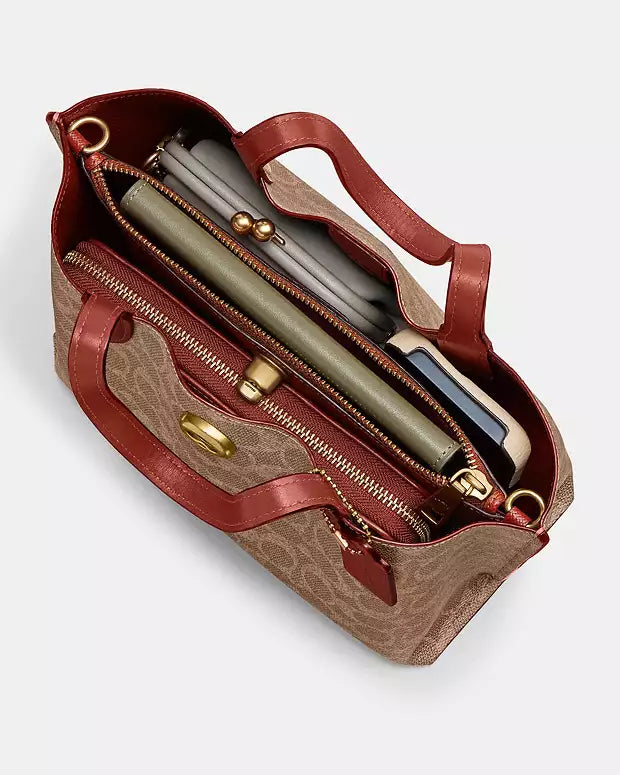 Co@ch Sac fourre-tout Willow 24 po en toile Signature