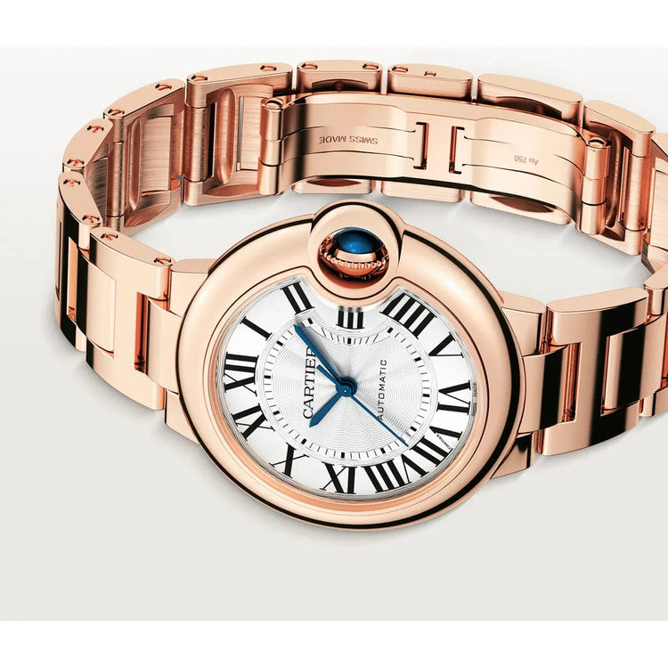 Montre Cartier - Ballon Bleu. (OR ROS)
