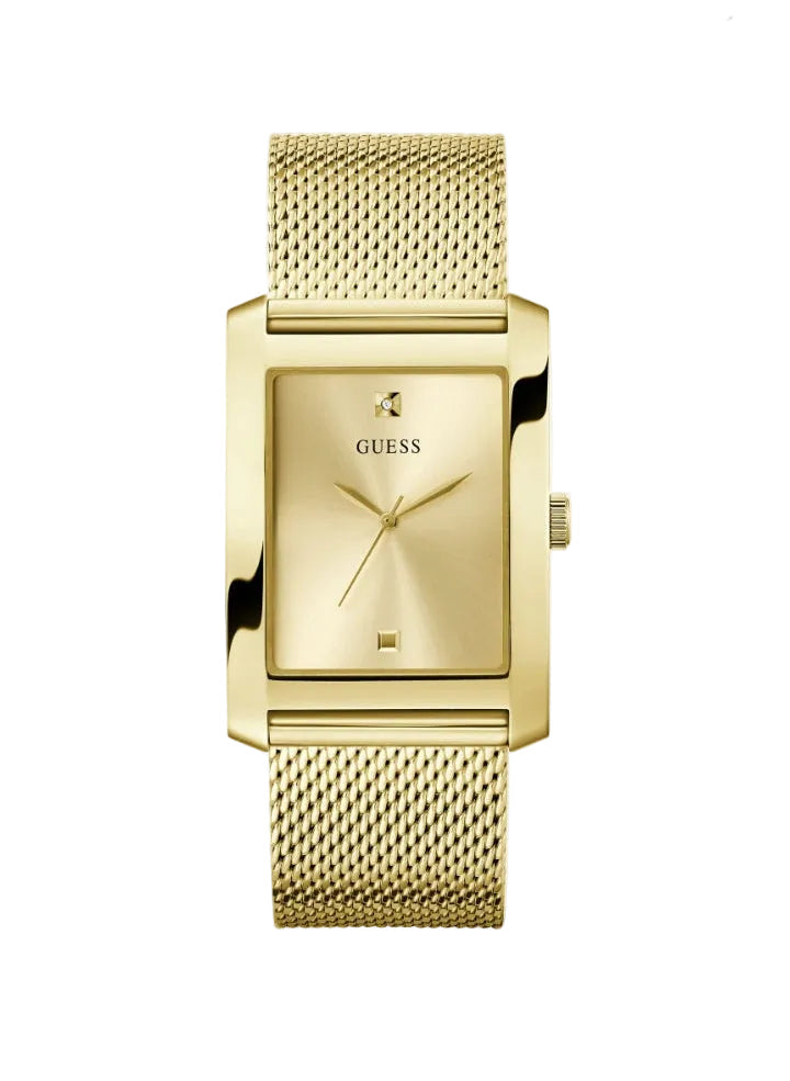 Montre Guess analogique dorée pour homme