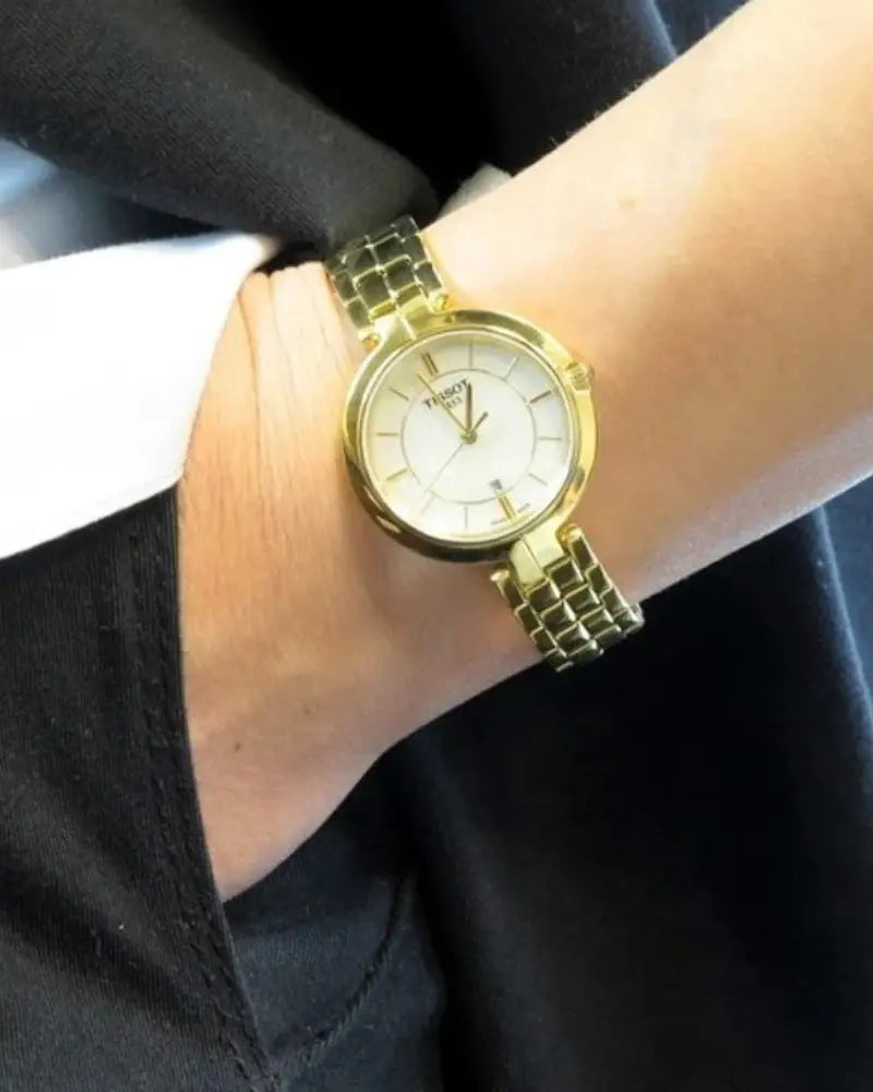 Montre Tissôt Flamingo Or pour femme
