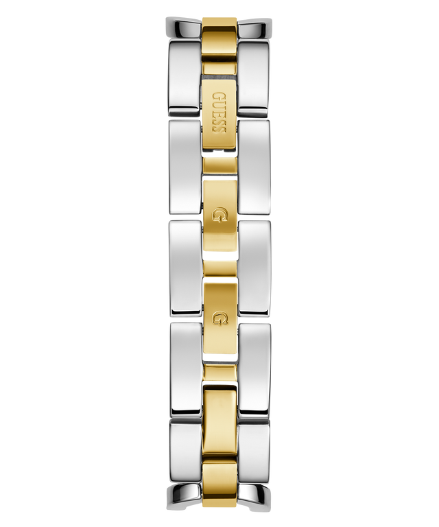 Montre analogique bicolore dorée GUESS pour femme