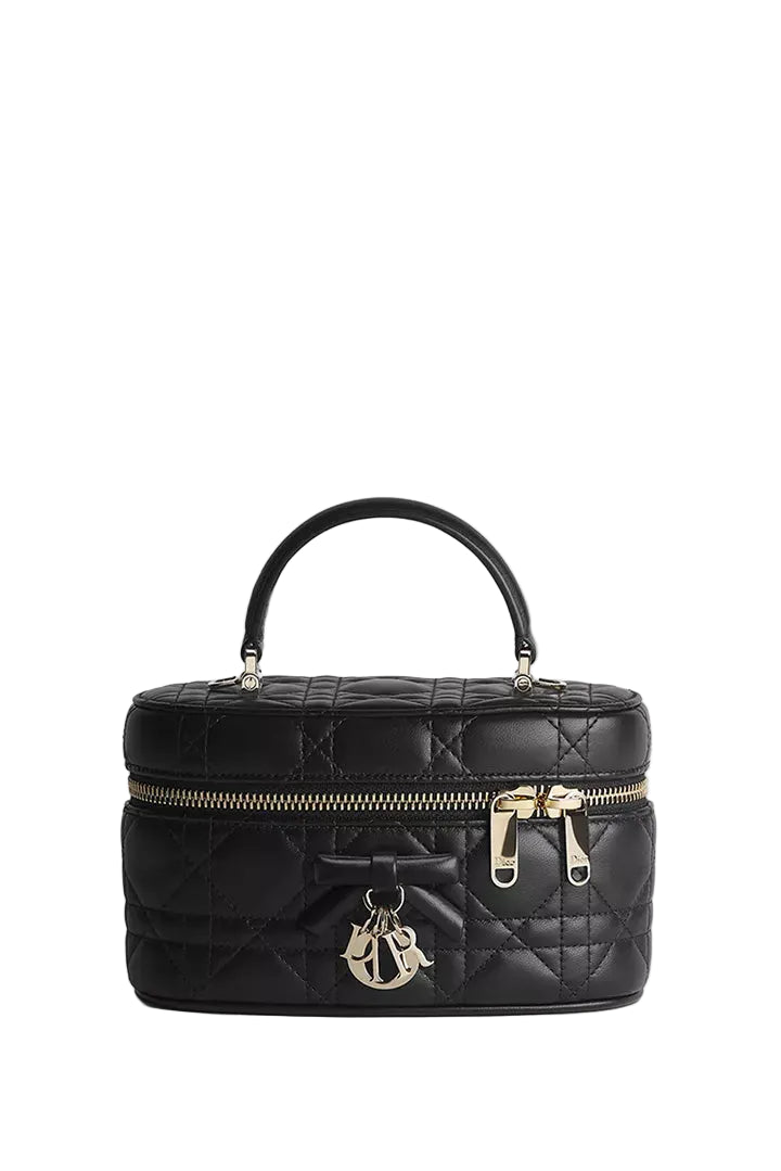 Dior Mini vanity
Cuir d'agneau Cannage noir