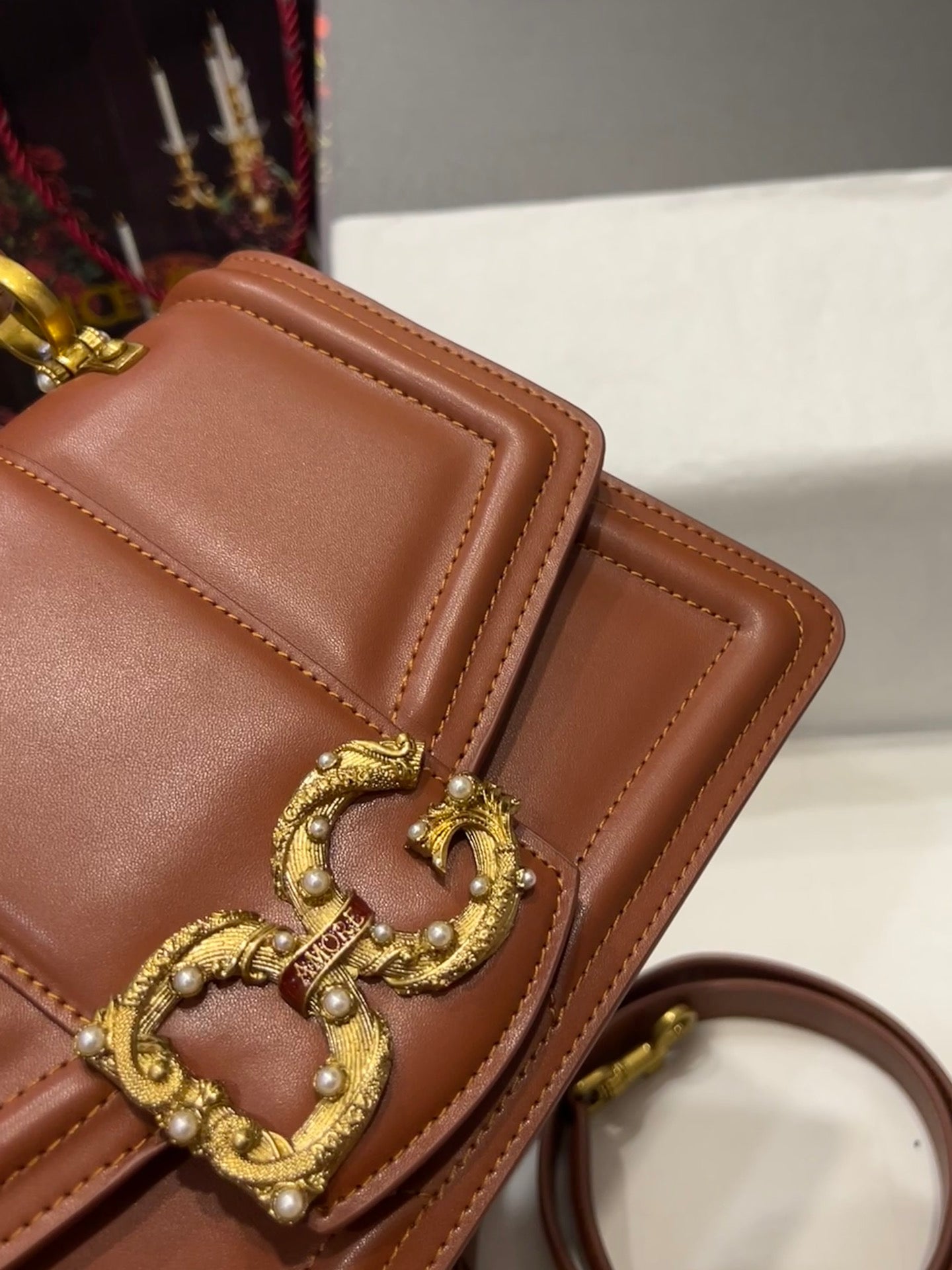 DG Sac à main marron pour femme