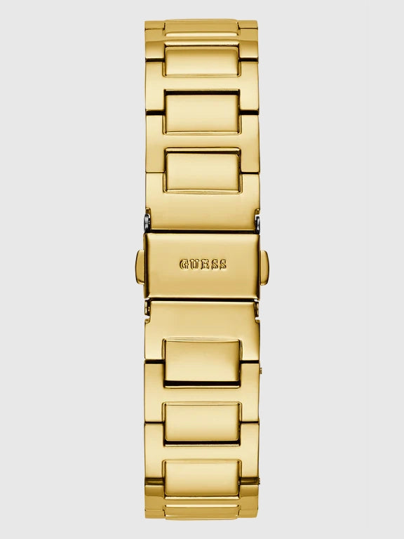 GÛESS Ladies Gold Tone Multi-function Watch