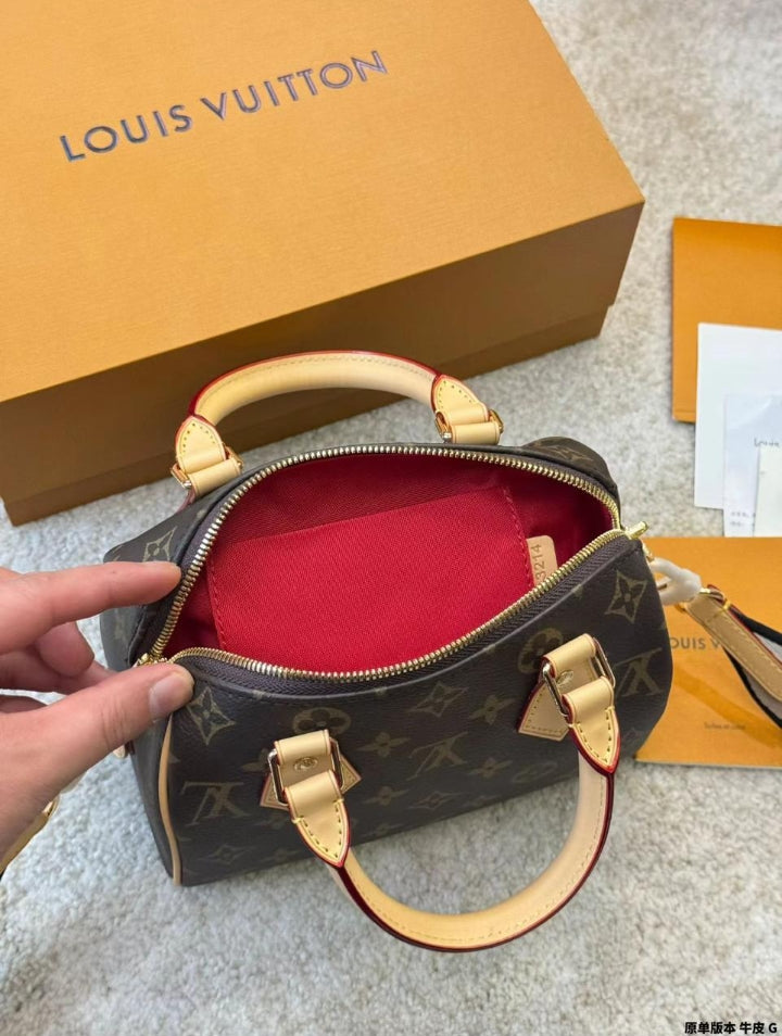 Sac Speedy Bandoulière 20 en cuir