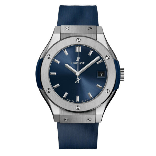 Montre Hublôt Classic Fusion Titanium Blue 33mm