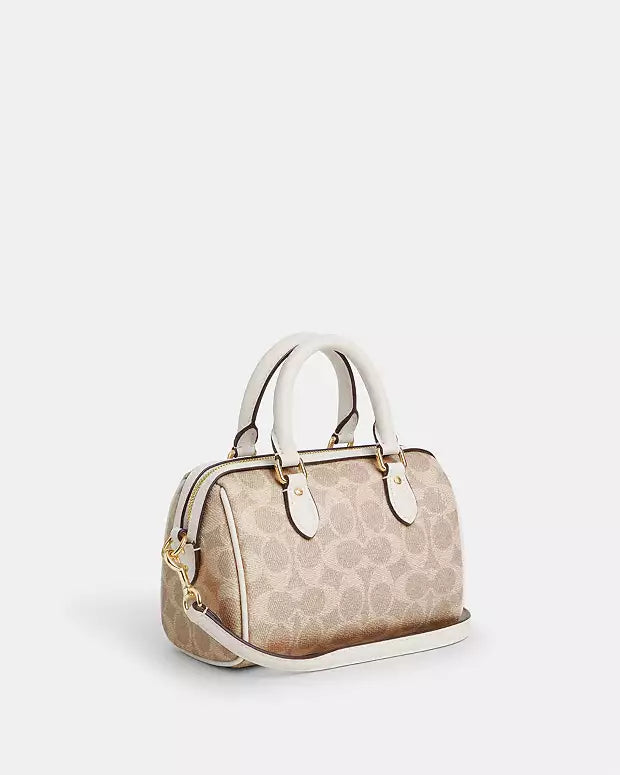 Co@ch Mini sac bandoulière Rowan en toile exclusive