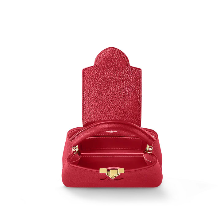LV Capucines Mini En cuir