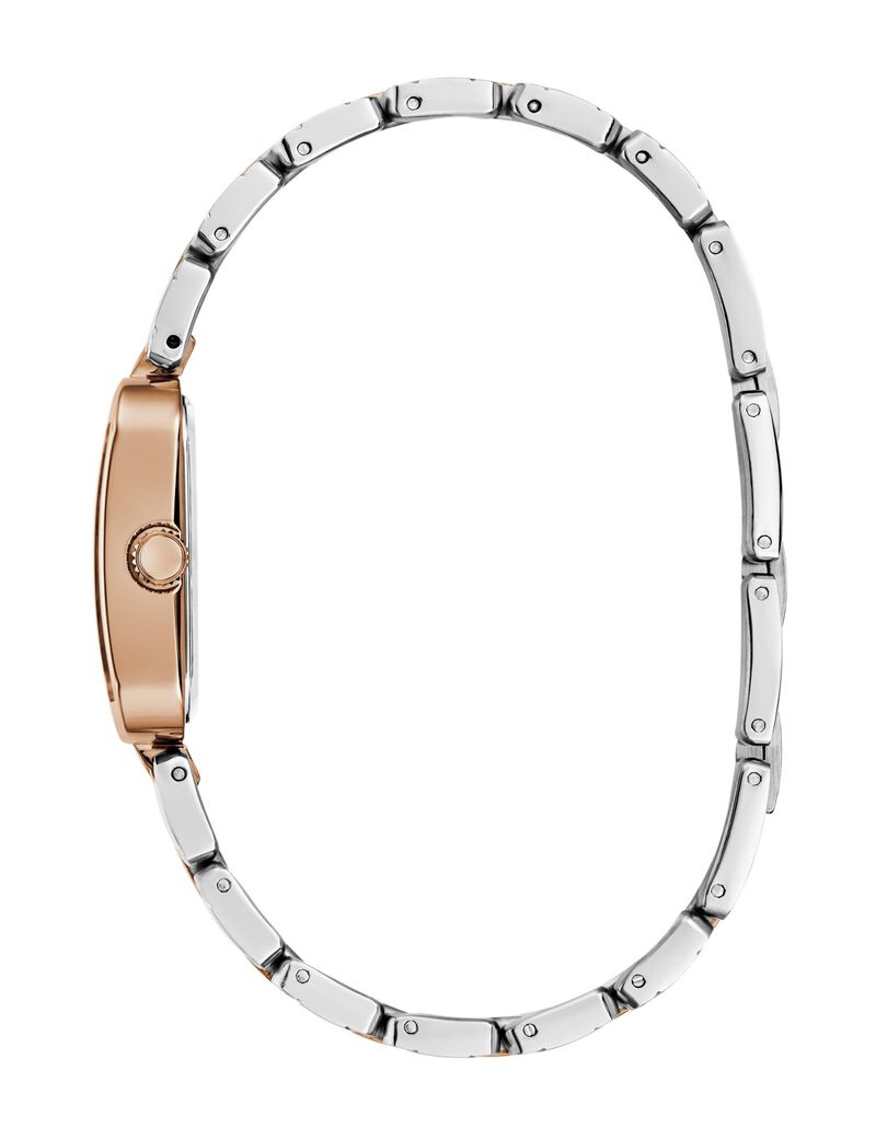 Guess Montre analogique bicolore or rose pour femme