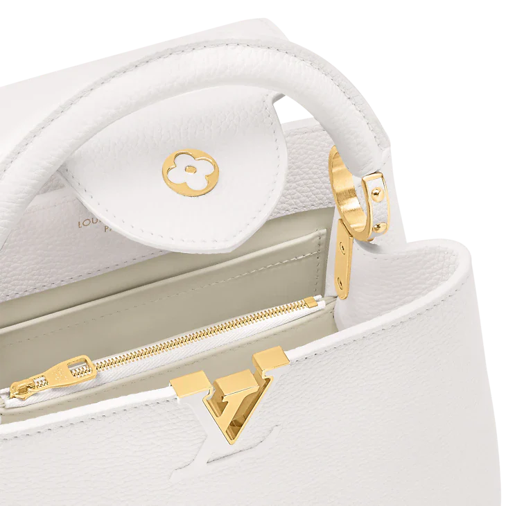 LV Sac Capucines BB En cuir