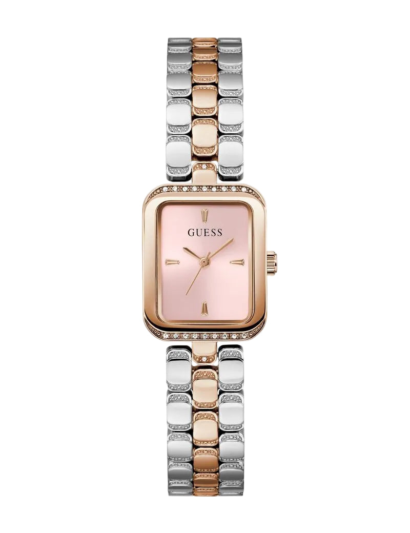 Guess Montre analogique bicolore or rose pour femme