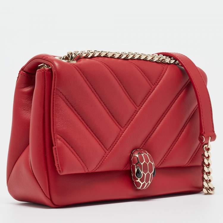 Bvlgari Sac bandoulière Serpenti Cabochon petit modèle