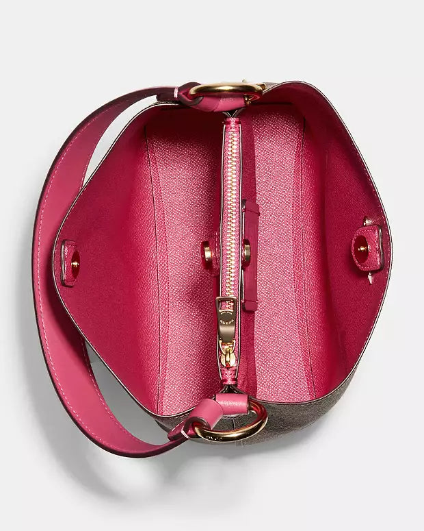 Co@ch Petit Sac Seau Town En Toile Signature