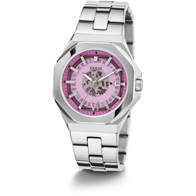 Montre-bracelet argentée Guess pour femme - GW0551L1 | Timekeepers NG