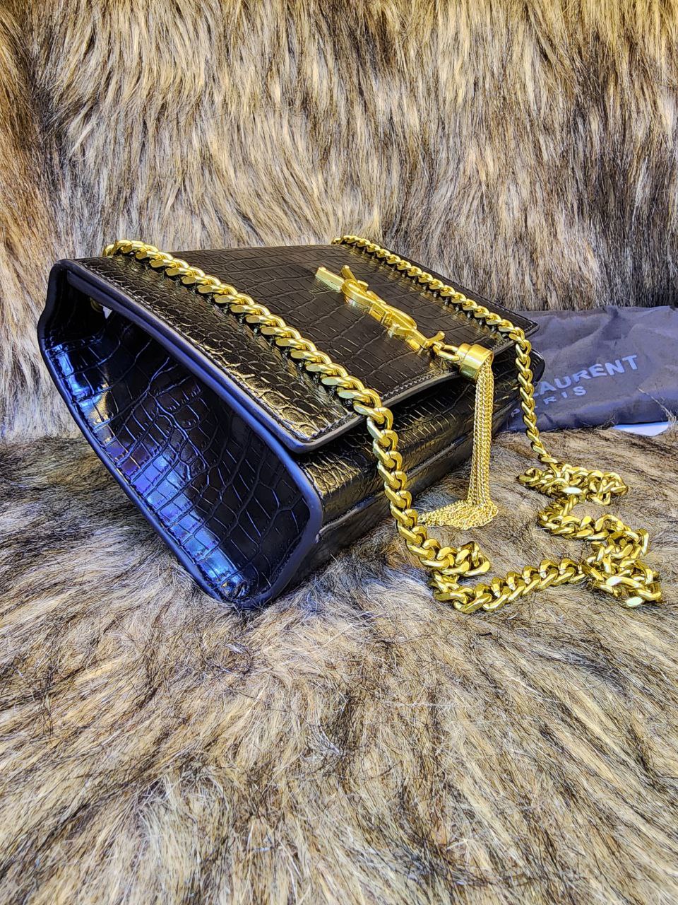 S@int Laurent
Sac chaine Kate Tassel S@int Laurent exotique Noir