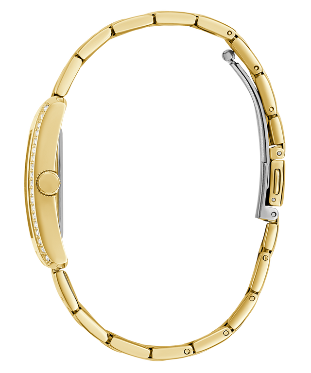 Montre analogique GUESS pour femme, couleur or 27 mm