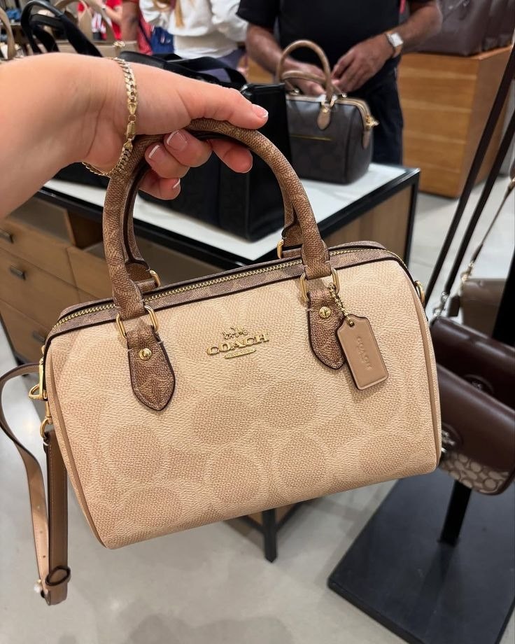 Co@ch Sac Satchel Rowan En Toile Exclusive