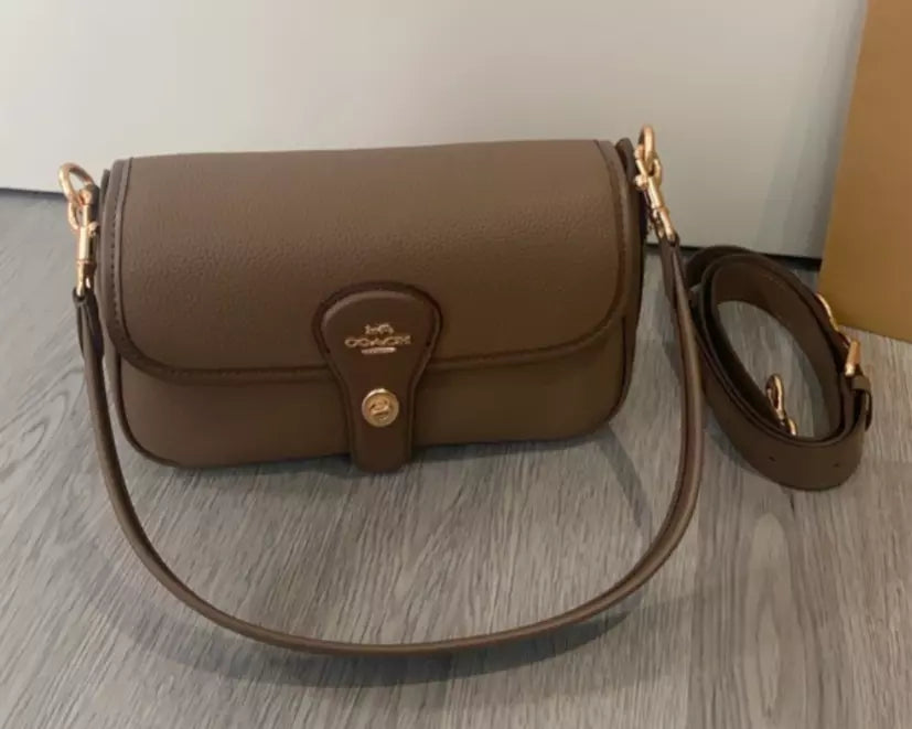 Co@ch Sac bandoulière Hadley Dark Stone CY683 Outlet