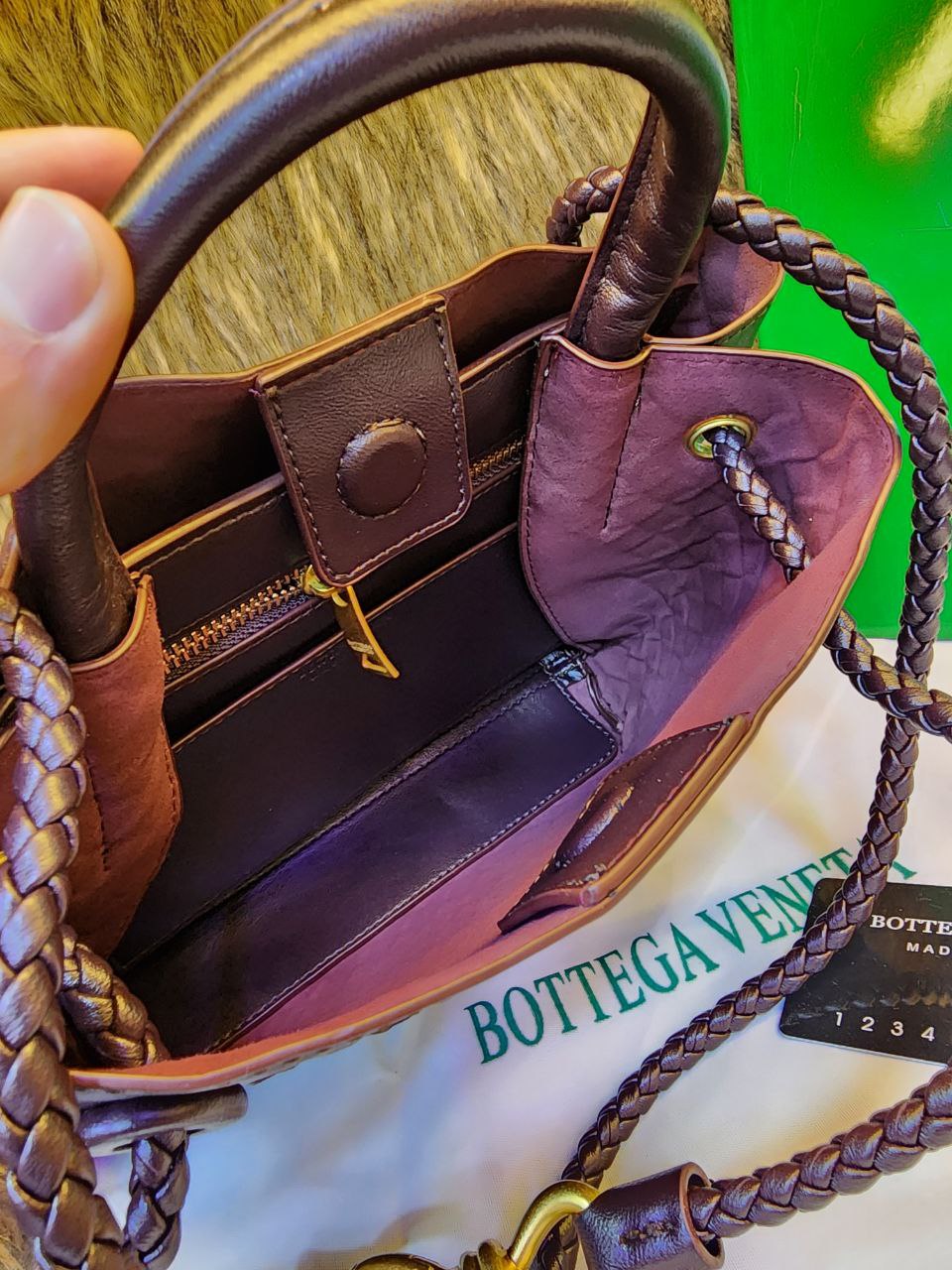 Bôttëga Vênëta Sac bandoulière tissé Lizzy