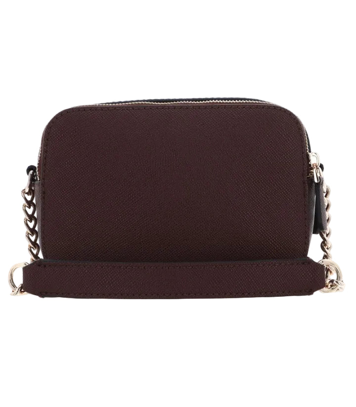GÛESS Sac bandoulière Noelle Camera marron