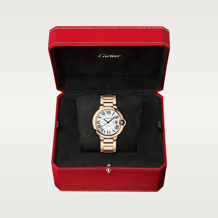 Montre Cartier - Ballon Bleu. (OR ROS)