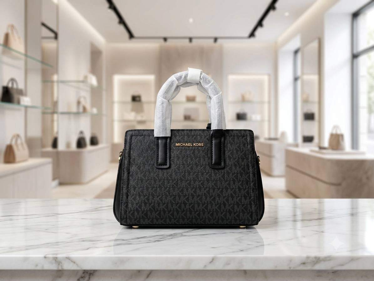 MK Petit sac Laila à logo Signature