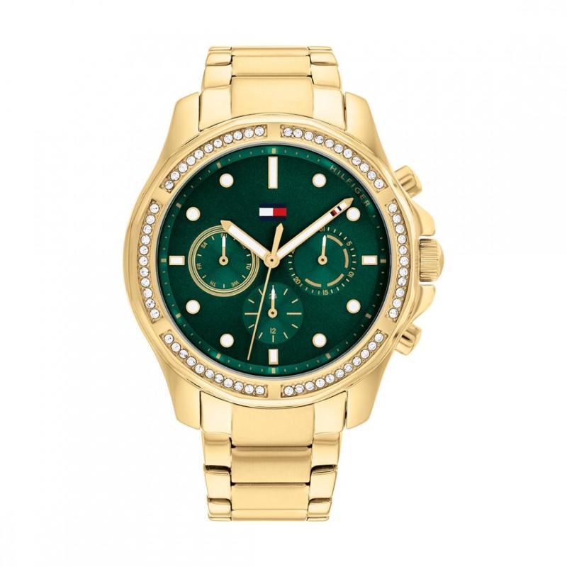 Tommy Hilfiger Brooklyn Montre Femme Multifonction Acier Doré 1782614