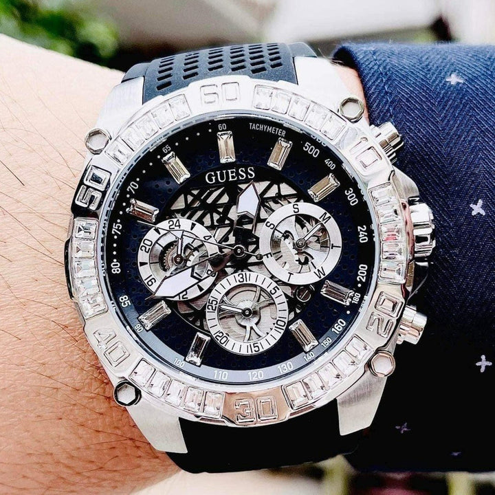 Montre multifonction Guess Trophy pour homme - GW0333G1