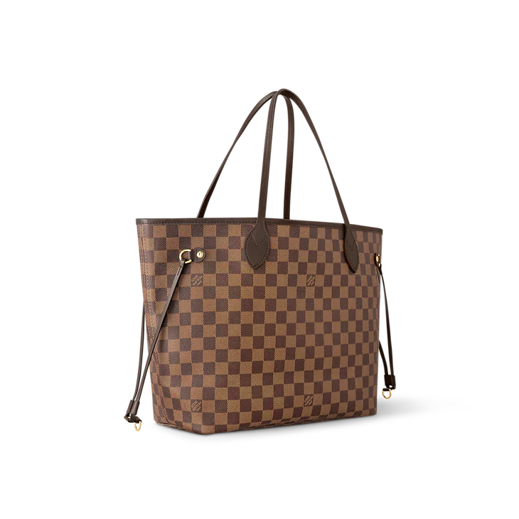 LV Sac Neverfull MM En cuir