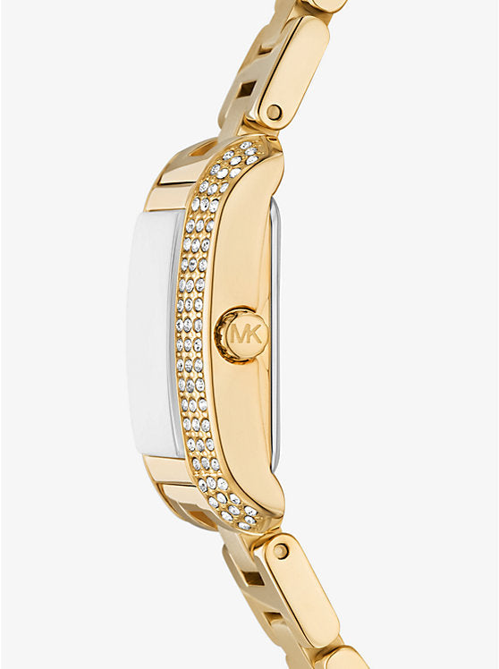 Michael Kors
Montre Emery miniature de ton or à pavé