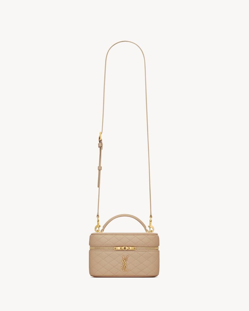GABY VANITY EN CUIR D’AGNEAU
DK TOFFEE