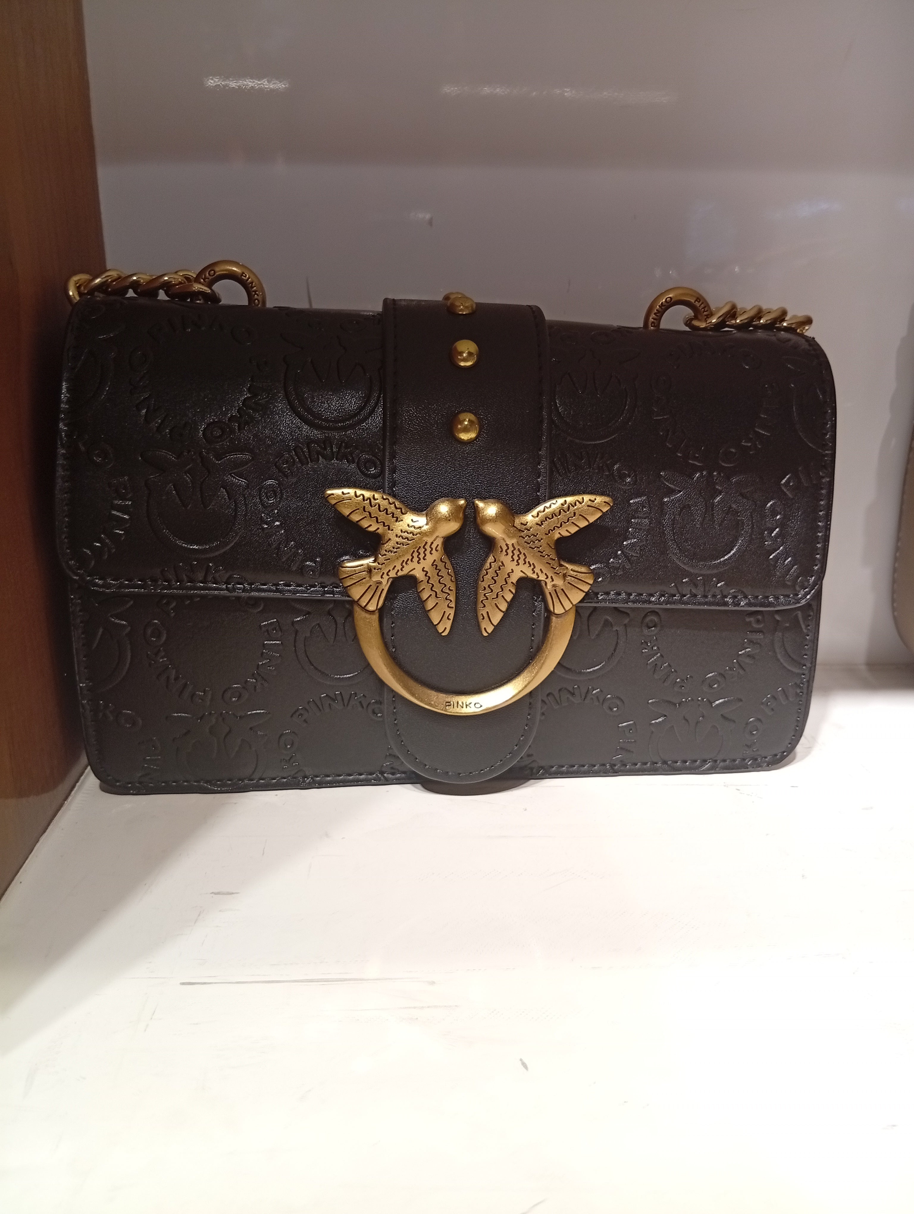 Pïnkô
Leather shoulder bag LOVE MINI ICON NEW MONOGRAM