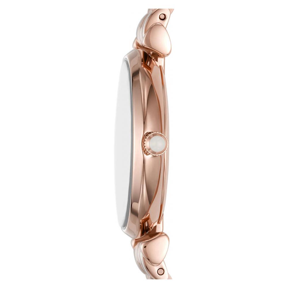 Emporio Armani AR11385 Two-Hand Rose Gold-Tone Stainless Steel Watch