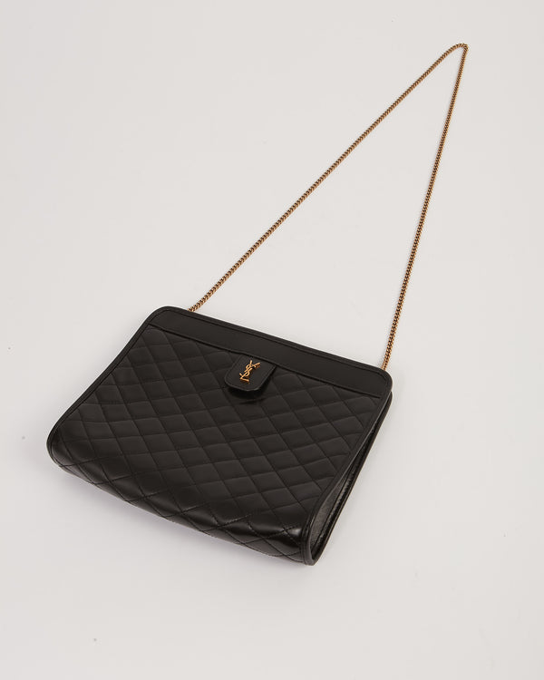 S@int L@urent
Black Quilted Logo Victoire Shoulder Bag