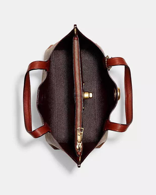 Co@ch Sac fourre-tout Willow 24 po en toile Signature