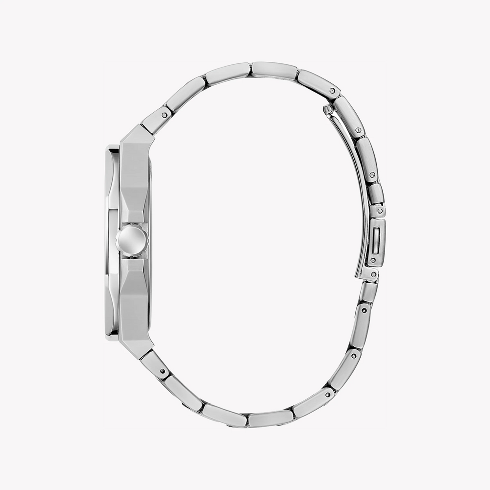 Montre Guess pour homme, argentée, cadran bleu | GW0849G1