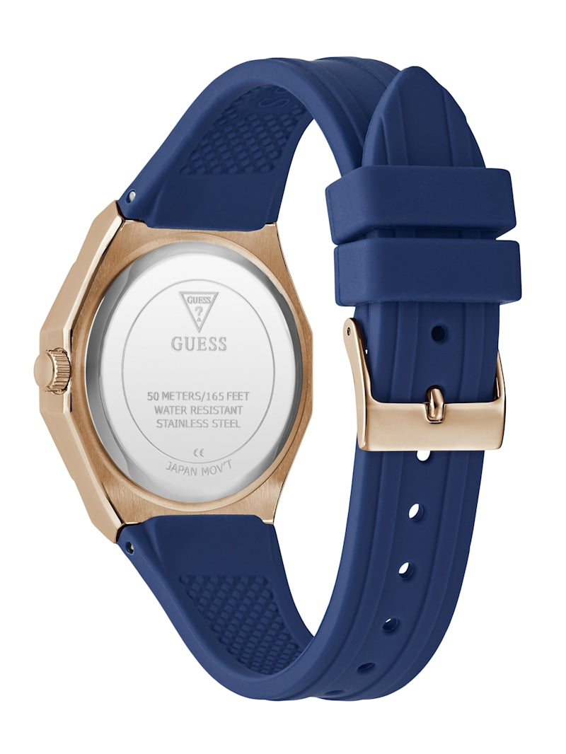Guess Montre analogique en rose dorée et marine