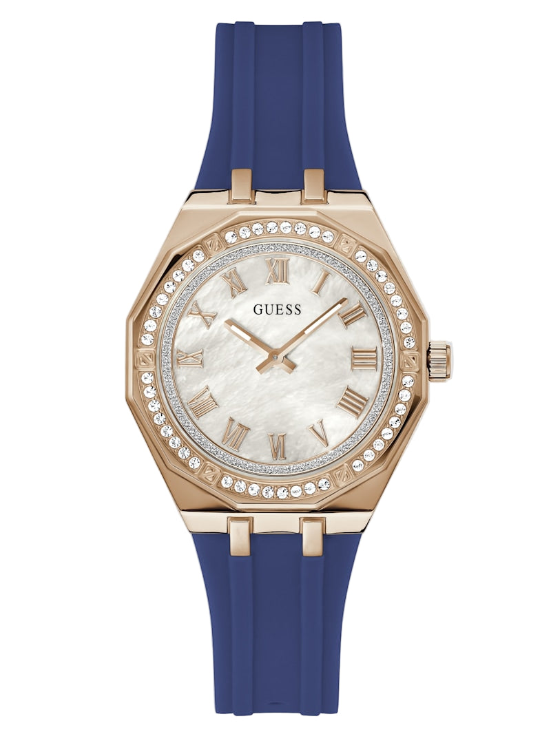 Guess Montre analogique en rose dorée et marine